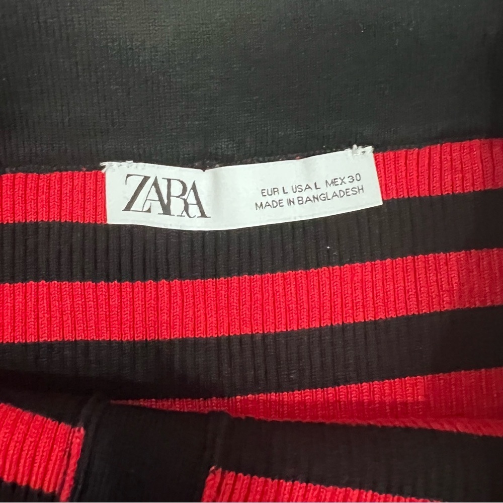 Zara Blogger’s Favorite Striped Ribbed Top & Skirt Set - Picture 12 of 12